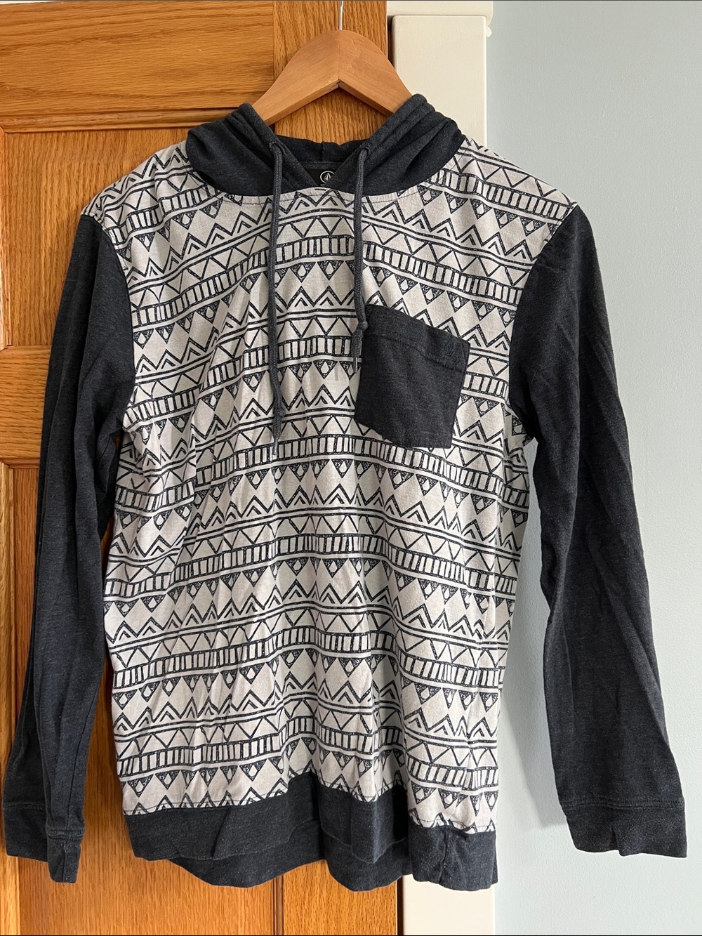 Volcom hooded long sleeve tee